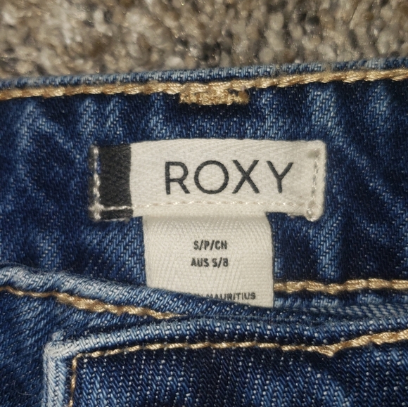 Roxy| Denim Button-Up Mini Skirt - Picture 2 of 6